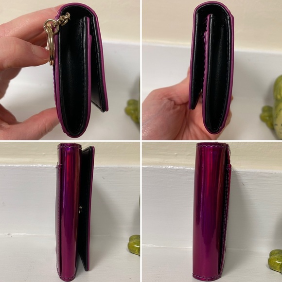 Kate Spade EUC Rainer Lane Iridescent Darla Keychain Wallet - Picture 4 of 7